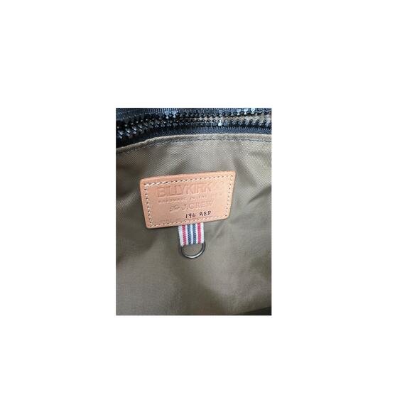 J.Crew Billykirk Red Navy Rugged Work Commute Career Casual Messenger Bag - Picture 4 of 13